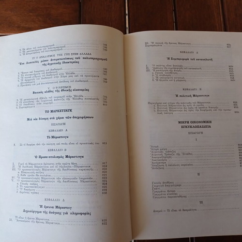 Modern Social Knowledge 1965 like new, two volumes in Greek