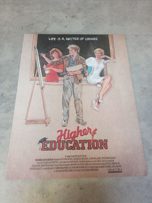 Higher Education 1980 movie poster, authentic collectible