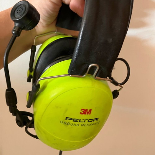 3M Peltor MT7H79F-01 GB communication earmuffs used, two-way