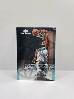 Upper Deck Tim Duncan World Jam card like new