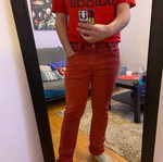 Levi's 511 Slim red pants used