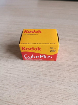 Kodak ColorPlus 200 35mm film new, sealed
