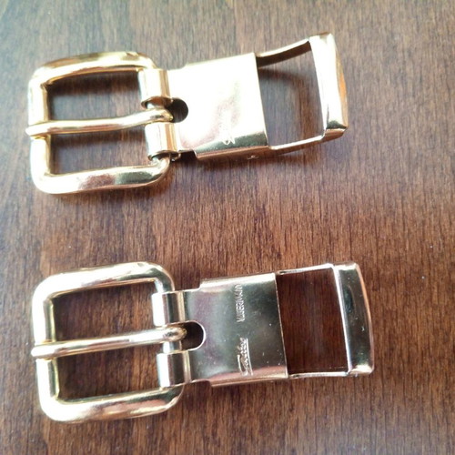 Gutos gold-plated belt buckles set used, 1960 West Germany