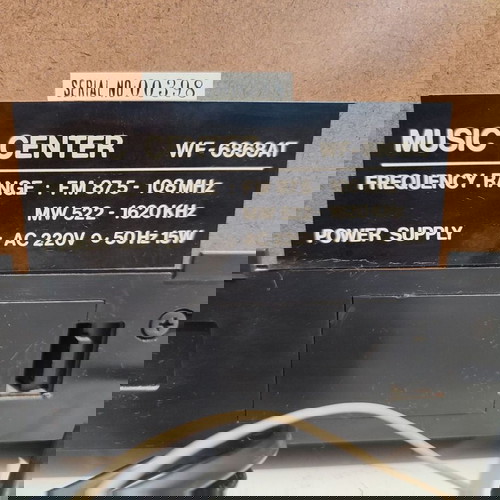 Ηχοσύστημα Silver Wf-6868at