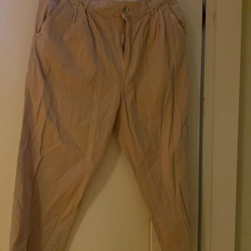 Mango beige pants size L / 40 / 12 like new