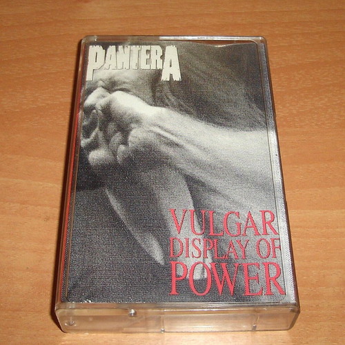 Pantera Vulgar Display Of Power cassette used, metal