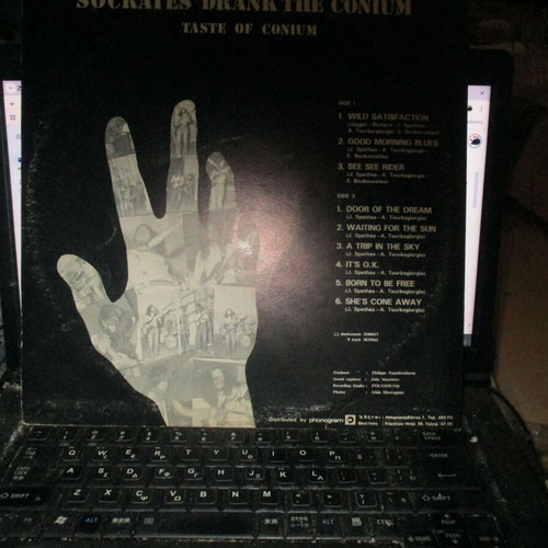 Socrates Drank The Conium record like new, rock 1972