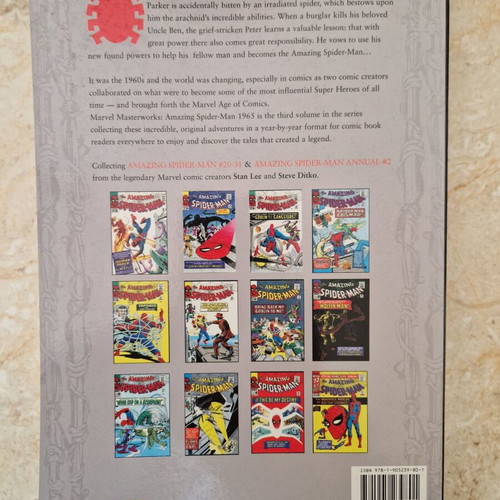 Marvel Masterworks Amazing Spider-man 1965 new, 2008 edition