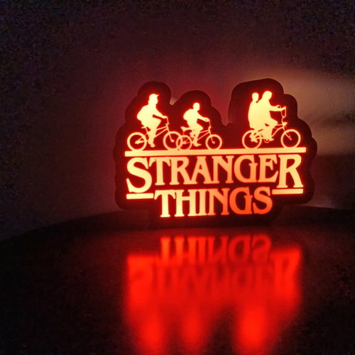Stranger Things 3D Printed Light new with switch