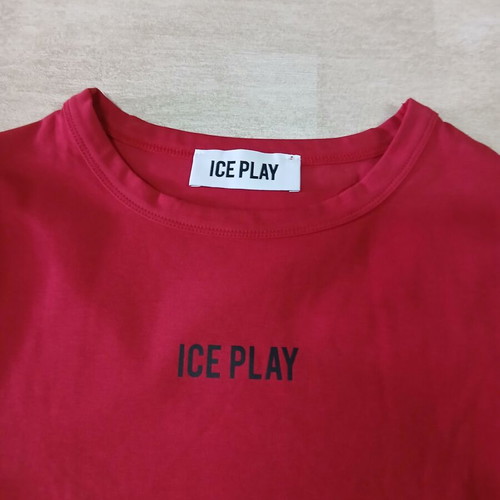 Ice Play women's t-shirt red size M new