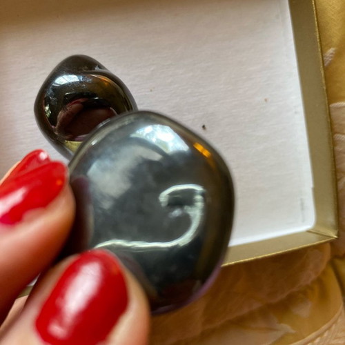 Semi-precious stones new, pack of 3, likely agate