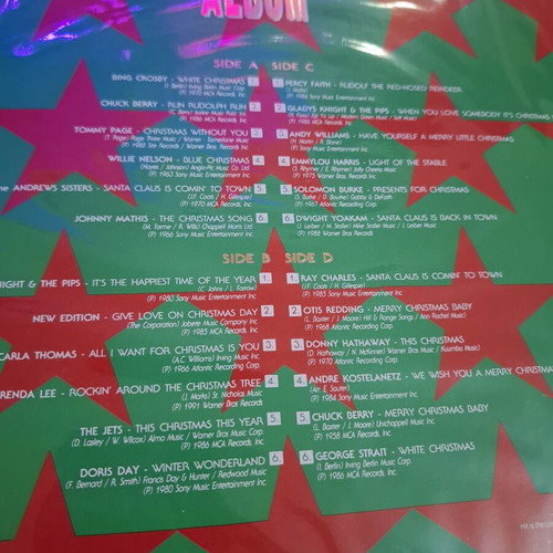 The Christmas Album vinyl like new