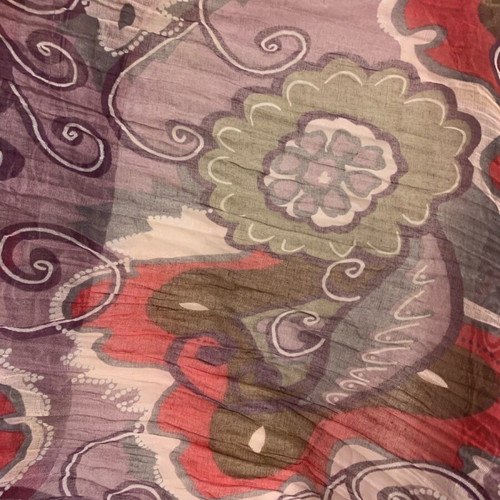 Scarf like new, multicolored