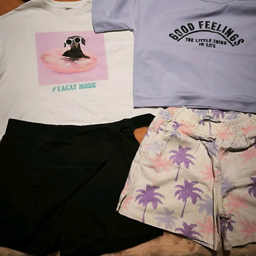 Clothing pack for 10-year-old girl like new, sets Nike, Jordan, Benetton, Adidas, Evita