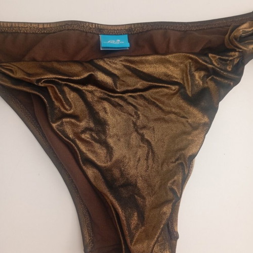 Luna women's bikini used, size L, brown and gold