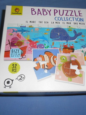 Baby Puzzle Collection μεταχειρισμένο, 32 κομμάτια, διαστάσεις 67x32 εκ.