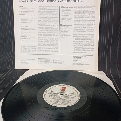 Songs of Thasos Lemnos and Samothrace used