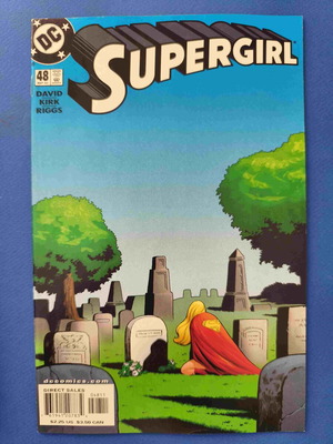 Supergirl 48 comic book used, English