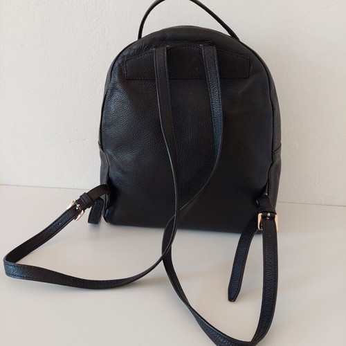 Michael Kors leather backpack used, medium size, black