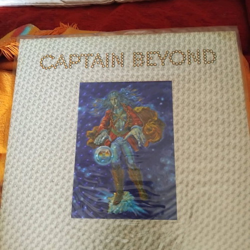 Captain Beyond vinyl used, 70s rock collectible