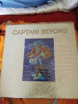 Captain Beyond vinyl used, 70s rock collectible
