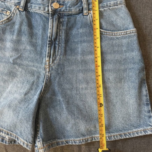 Pull & Bear blue denim shorts, size L