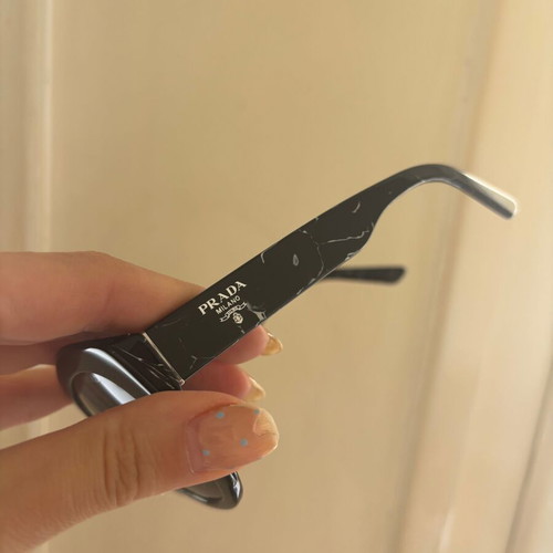 Prada Cat Eye Sunglasses Marble Effect Like New with Case