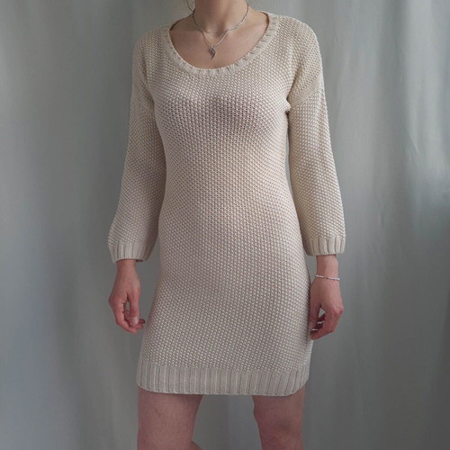 Gerard Darel women's knit dress wool and cashmere size M like new beige