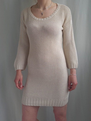 Gerard Darel women's knit dress wool and cashmere size M like new beige