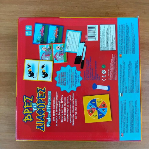 Find the Differences board game new