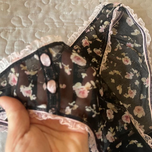 Vintage lingerie new, size M, transparent