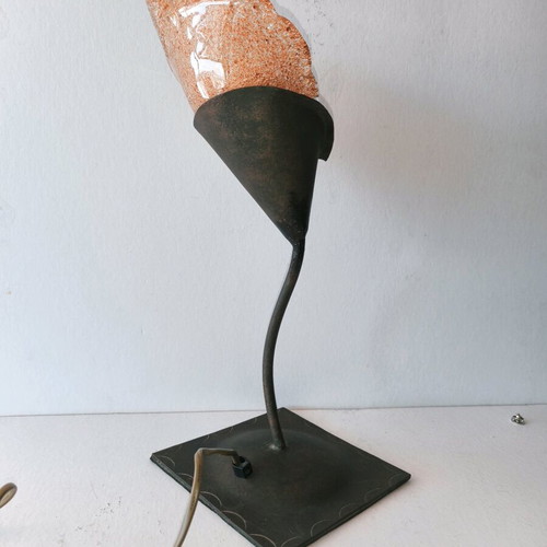 Table lamp Krinos with natural glass like new