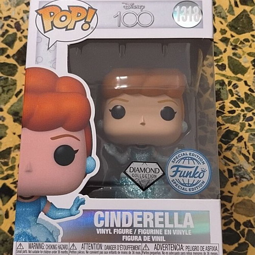 Funko Pop Disney Cinderella 1318 Special Edition Diamond new