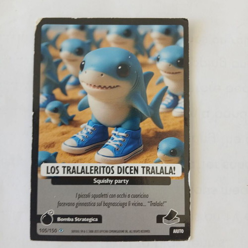 Italian Brainrot Los Tralaleritos Dicen Tralala! card used