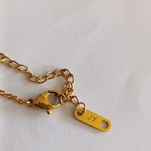 Cross necklace like new, chain length 45 cm
