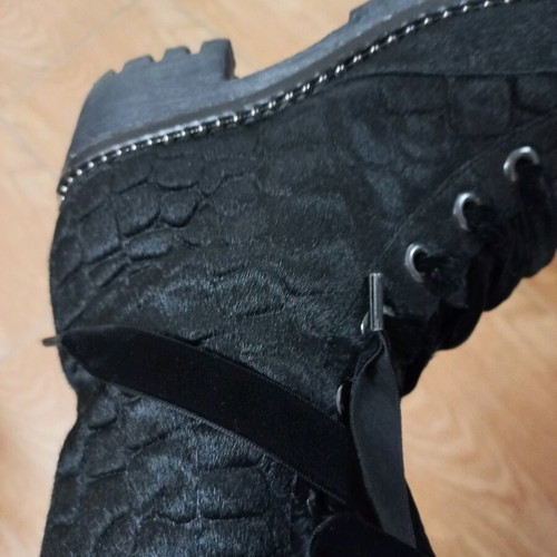 Apepazza ankle boots used, leather, size 39, 6cm heel