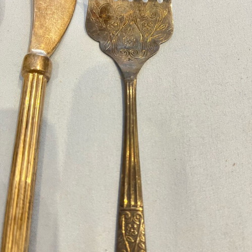Rare collection of vintage cutlery 1960s like new