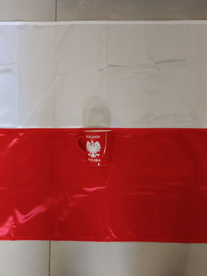 Poland memorabilia set, flag and mug new