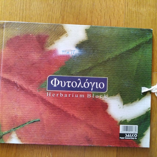 Herbarium book