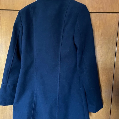 Women's coat like new, gray and blue, size S