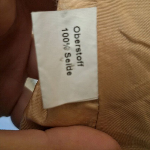 Clement beige silk jacket like new