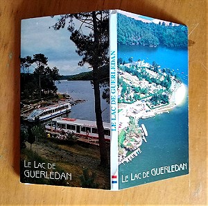 LE LAC DE GUERLEDAN FRANCE Αναδιπλούμενο Πολύπτυχο 9 καρτ ποστάλ