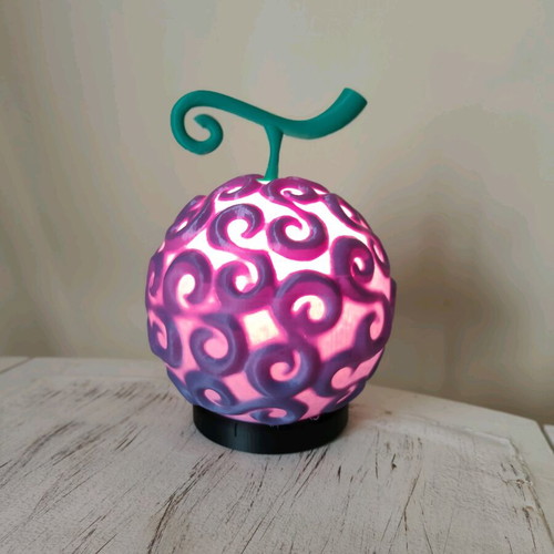 3D Printed LED Lamp Devil Fruit One Piece new