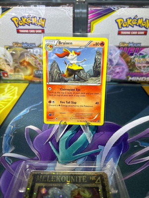 Pokemon card Braixen XY 2014 mint/nm condition
