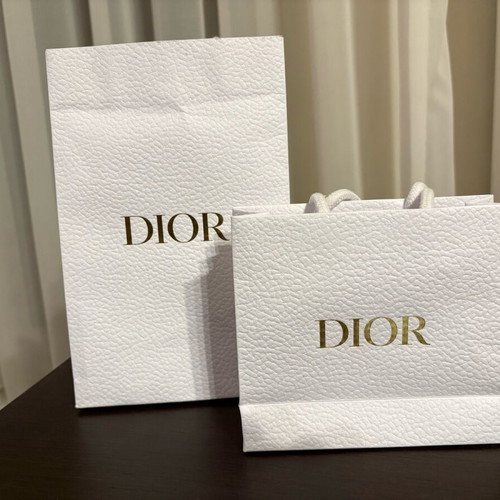 Dior paper bags like new, set of 2 pieces