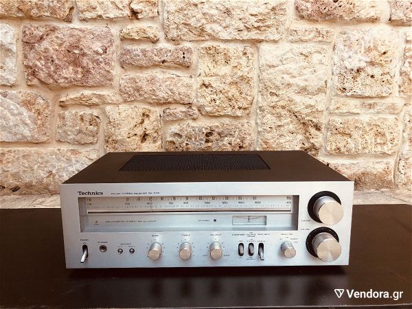  Technics SA-200 radio / Silver Grey / amplifier / radioenischitis mazi me original operating instructions / 1986 / vintage / Retro