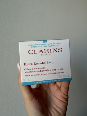 Clarins Hydra-Essentiel [HA²] Silky Cream 50ml face moisturizer