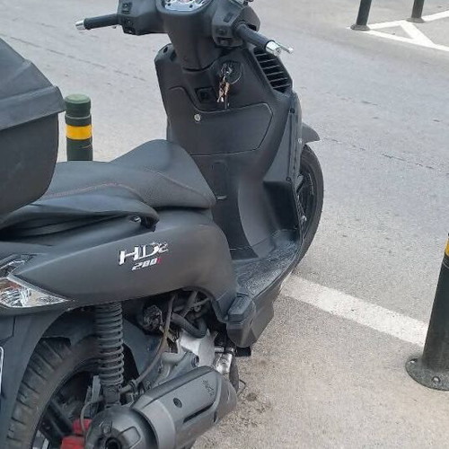 Swm HD2 200i 2014 scooter, fuel injection, black