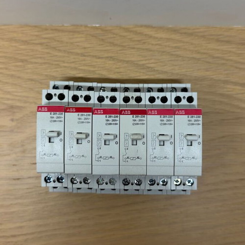 ABB E251-230 16A 250V switch new, pack of 6