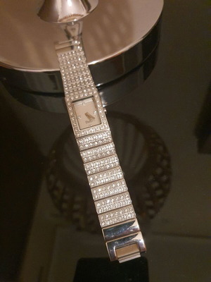 Ρολόι Dolce Gabbana γυναικείο σαν καινούργιο, ασημί